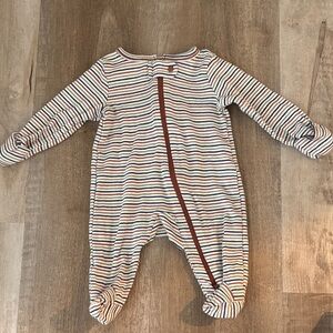 Carter's Multicolor Striped Footie